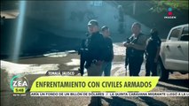 Civiles armados y policías de Tonalá protagonizan enfrentamiento