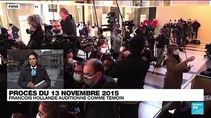 Procès du 13-Novembre : "Ce témoignage, je le dois aux victimes", déclare François Hollande