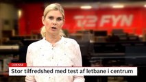 Letbane testet for første gang i Odense Centrum | Stor tilfredshed med test af letbane i centrum | 29-08-2021 | TV2 FYN @ TV2 Danmark