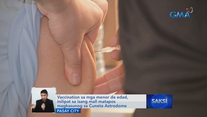 Galvez, inaasahang makakapagbakuna ng 15-M individuals sa 3-day National Vaccination Drive | Saksi