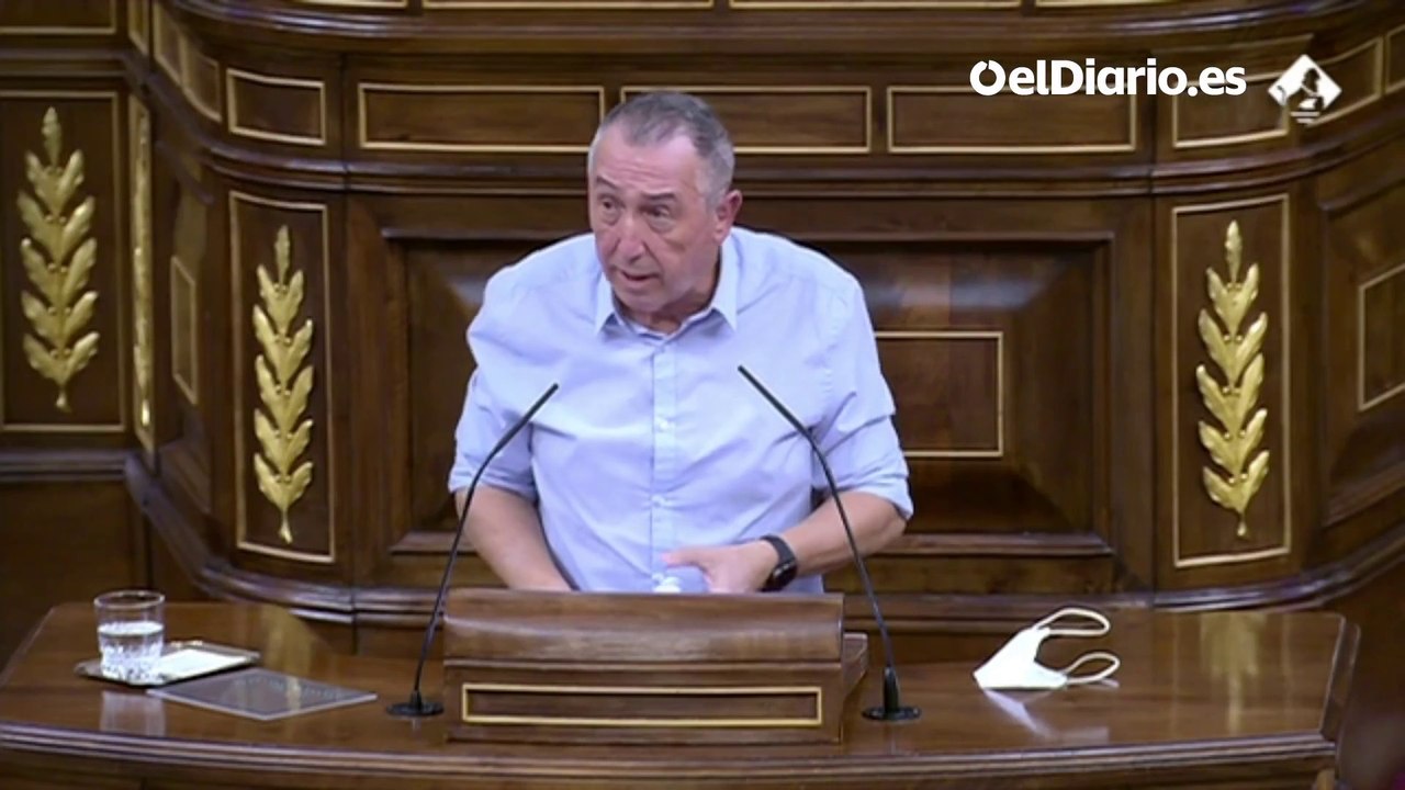 Baldoví pide disculpas por contestar la semana pasada al reto de un diputado de Vox diciéndole "cuando quieras y donde quieras"