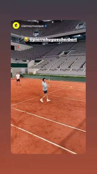 Pierre-Hugues Herbert et Vianney.