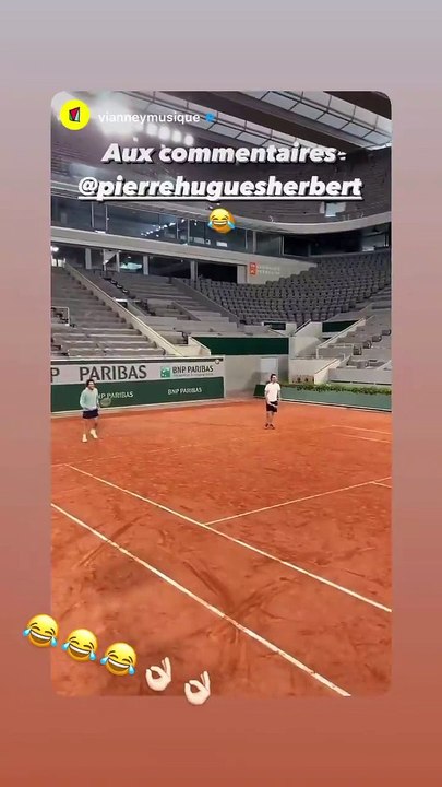 Pierre-Hugues Herbert et Vianney.