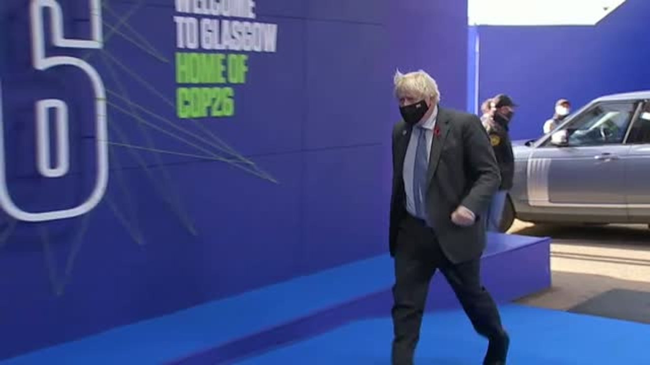 Boris Johnson regresa a Glasgow para las últimas negociaciones de la Cumbre del Clima