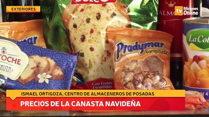 Precios de la canasta navideña