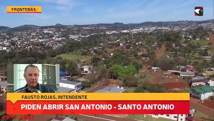 Piden abrir San Antonio - Santo Antonio
