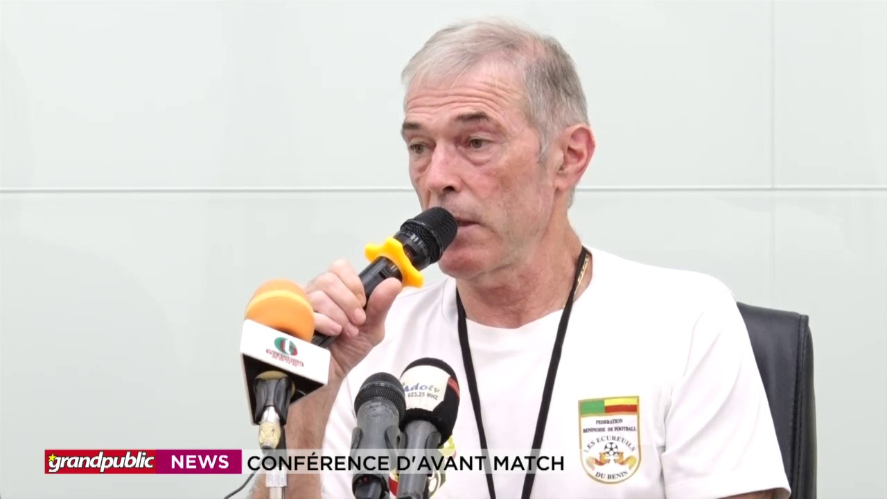 BÉNIN | ÉLIMINATOIRES QATAR 2022 : CONFÉRENCE D'AVANT MATCH BÉNIN VS MADAGASCAR