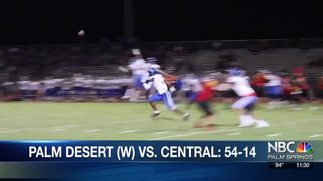 Friday Night Lights PRESEASON Week Three (9/3) Palm Desert, Coachella Valley, La Quinta, Xavier Prep & Shadow Hills