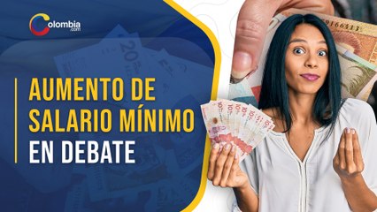 Discusión del alza del salario mínimo en Colombia iniciará a fines de noviembre