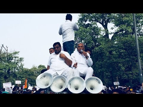 Delhi Assembly speaker Ram Niwas Goel tells why he joined AAP’s protest march