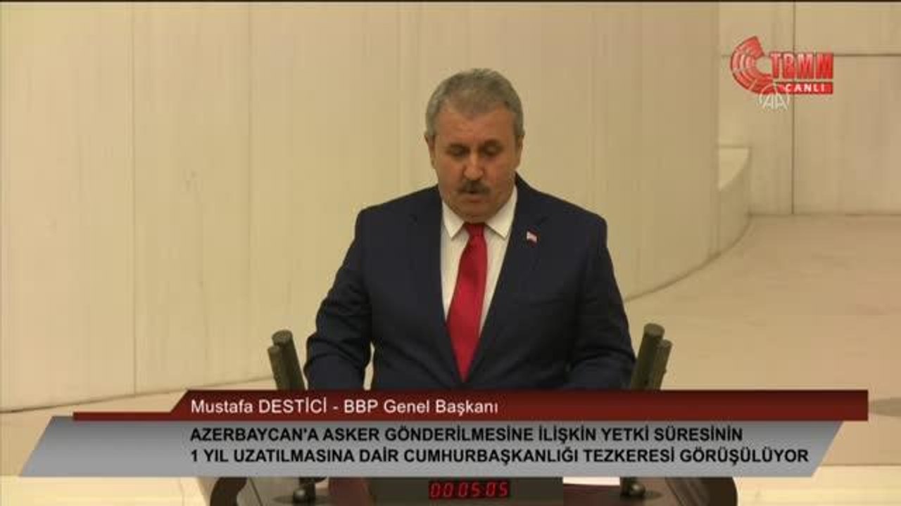Destici: "Azerbaycan'da yaşayan kardeşlerimizin bizim için Türkiye'nin herhangi bir vilayetinde yaşayan vatandaşlarımızdan hiçbir farkı yoktur"