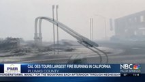 Cal OES Officials Tour Dixie Fire Devastation