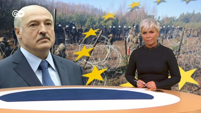 Грязная игра Лукашенко: Меркель просит Путина вмешаться. DW Новости (10.11.2021)