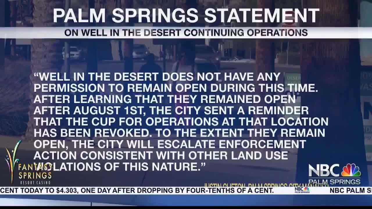 WELL IN THE DESERT FOLLOW