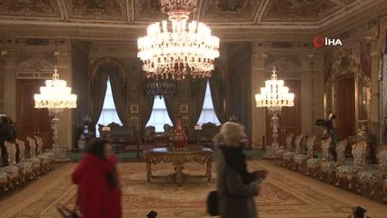 Vatandaşlar Dolmabahçe Sarayı'na akın etti