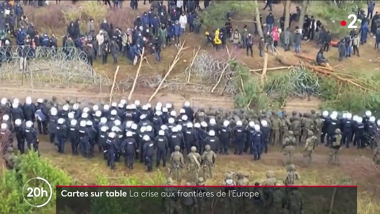 Migrants : les tensions sont vives à la frontière entre la Pologne et la Biélorussie