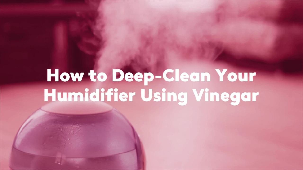 How to Deep-Clean Your Humidifier Using Vinegar
