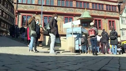 Pico de infeções por Covid-19 na Alemanha