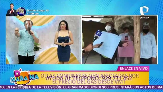 D’Mañana: ollas comunes son las más afectadas por aumento del precio del gas en VMT