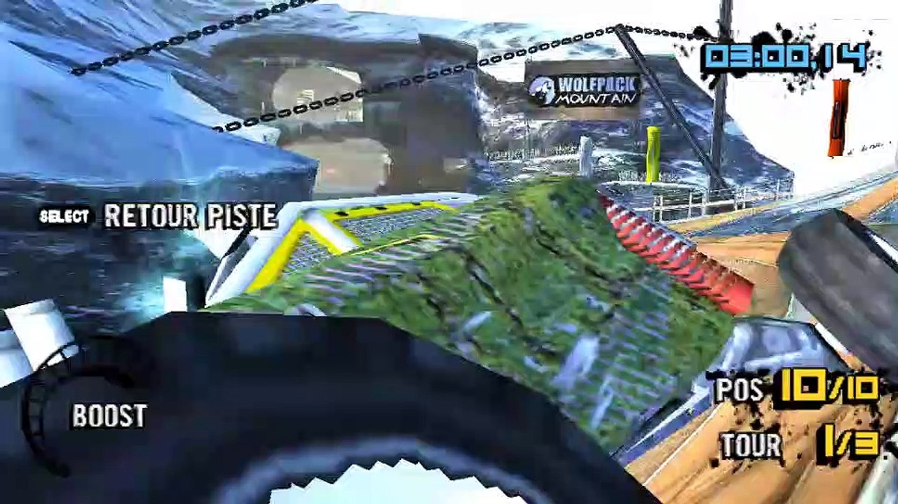 MotorStorm: Arctic Edge online multiplayer - psp