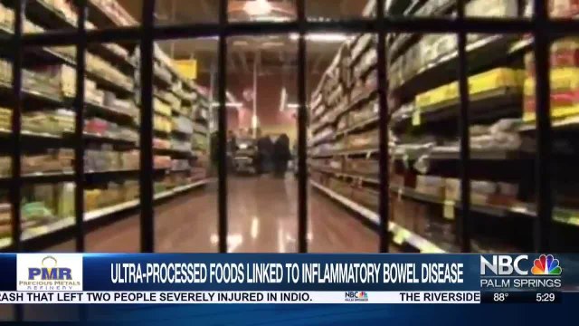 Soda & ultra-processed foods linked to IBD