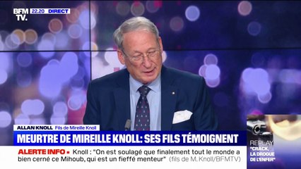 Alann Knoll à propos du meurtre de sa mère: "La justice est passée, mais pour moi ils étaient deux et ils l'ont tuée à deux"