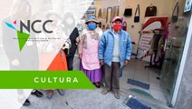 Indígenas bolivianas junto con emprendedores inauguraron un espacio de encuentro cultural