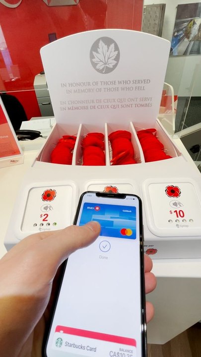 No Cash Required: Just Tap To Buy A Poppy At New ‘Pay Tribute’ Boxes