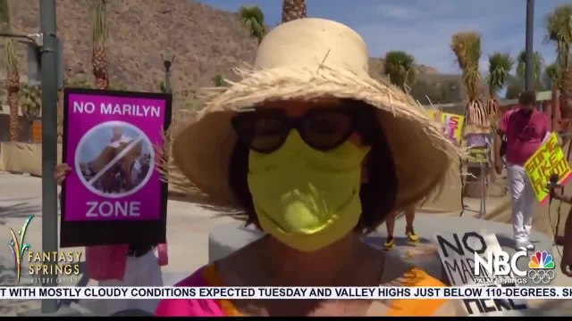 Palm Springs hopes to see unity after protests over Marilyn