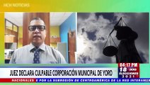 Tribunal de Sentencia en Materia de Corrupción encuentra culpable a exalcalde de Yoro Arnaldo Urbina