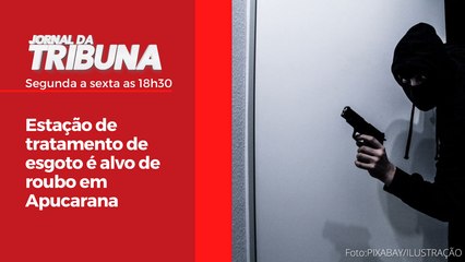 Estação de tratamento de esgoto é alvo de roubo em Apucarana
