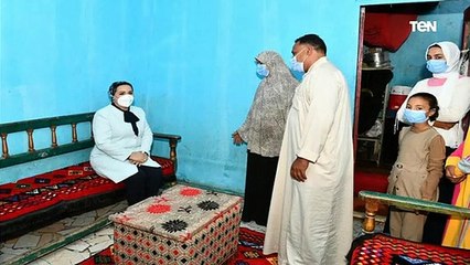 قالت لي أنا زي اختك ومكنتش مصدقة.. سيدة المنوفية تكشف كواليس زيارة السيدة انتصار السيسي لمنزلها