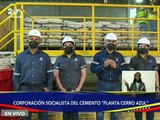 Corporación Socialista del Cemento  Cerro azul continúa con la producción de cemento para el pueblo