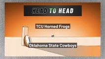TCU Horned Frogs at Oklahoma State Cowboys: Spread