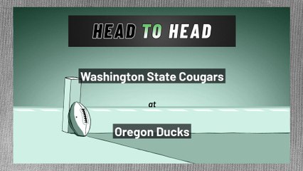 Washington State Cougars at Oregon Ducks: Spread