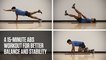 A 15-Minute Abs Workout for Better Balance and Stability