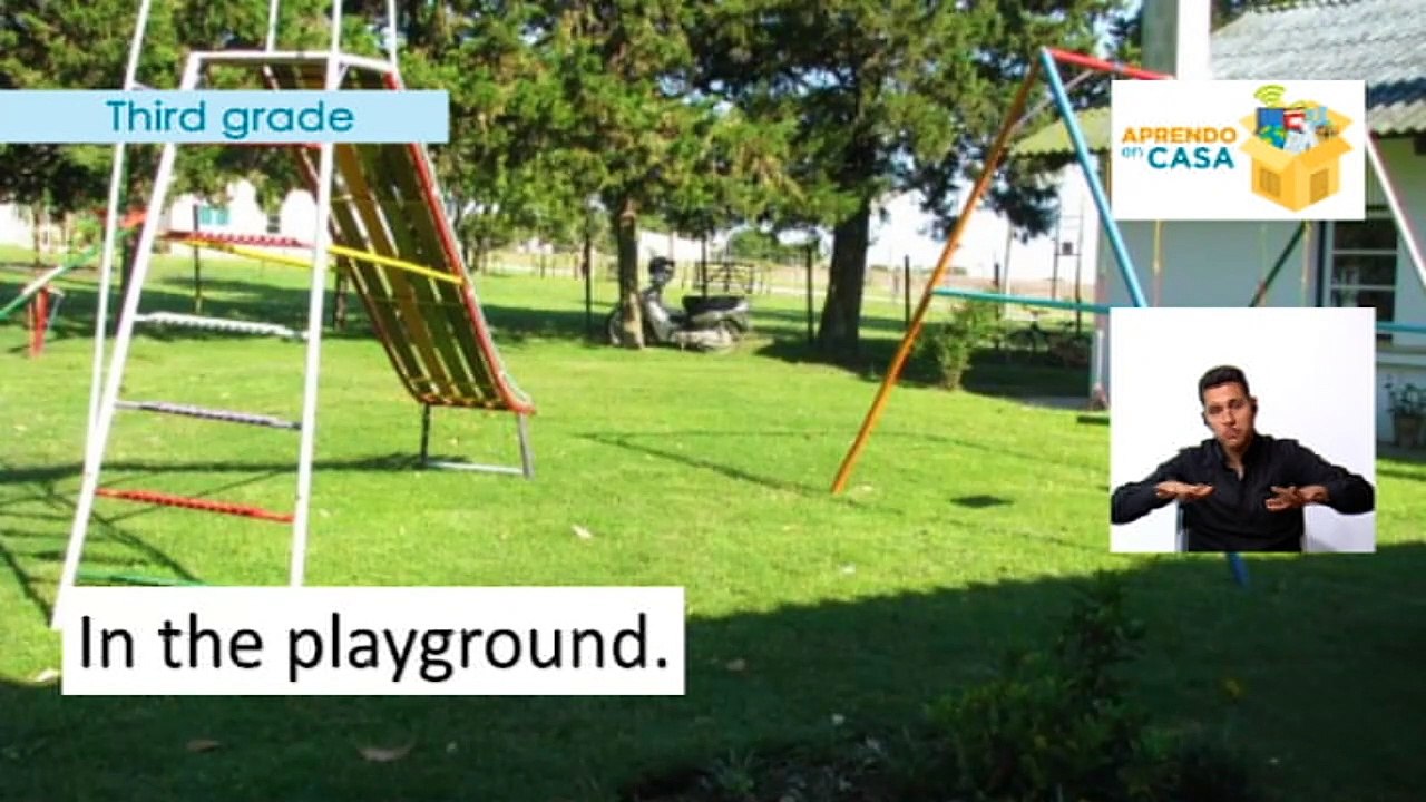 #AprendoEnCasa Inglés:  Fun places and spaces (Tercer Año - Primaria)