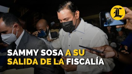 Entrevista al expelotero Sammy Sosa en la PGR concluye luego de casi cuatro horas