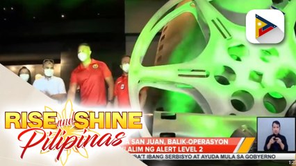 Mga sinehan sa San Juan, balik-operasyon na sa ilalim ng Alert Level 2