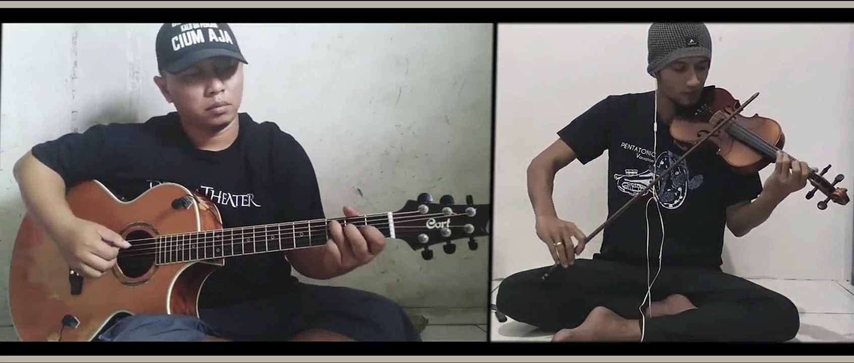 Munajatku - Alip_Ba_Ta X Tomy Violin II Take From Home (Cover)