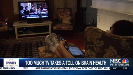 YOUR HEALTH TODAY: Too much TV time.