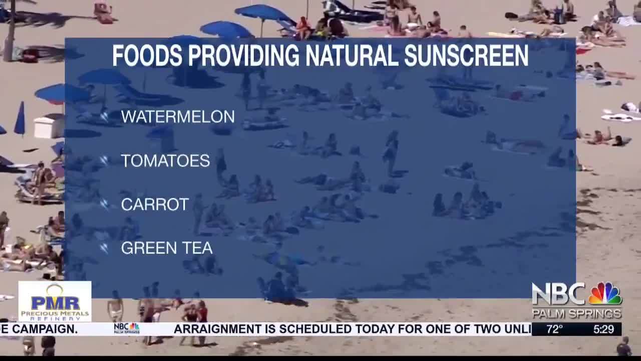 YOUR HEALTH TODAY: Sun-Blocking Foods