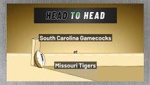 South Carolina Gamecocks at Missouri Tigers: Over/Under