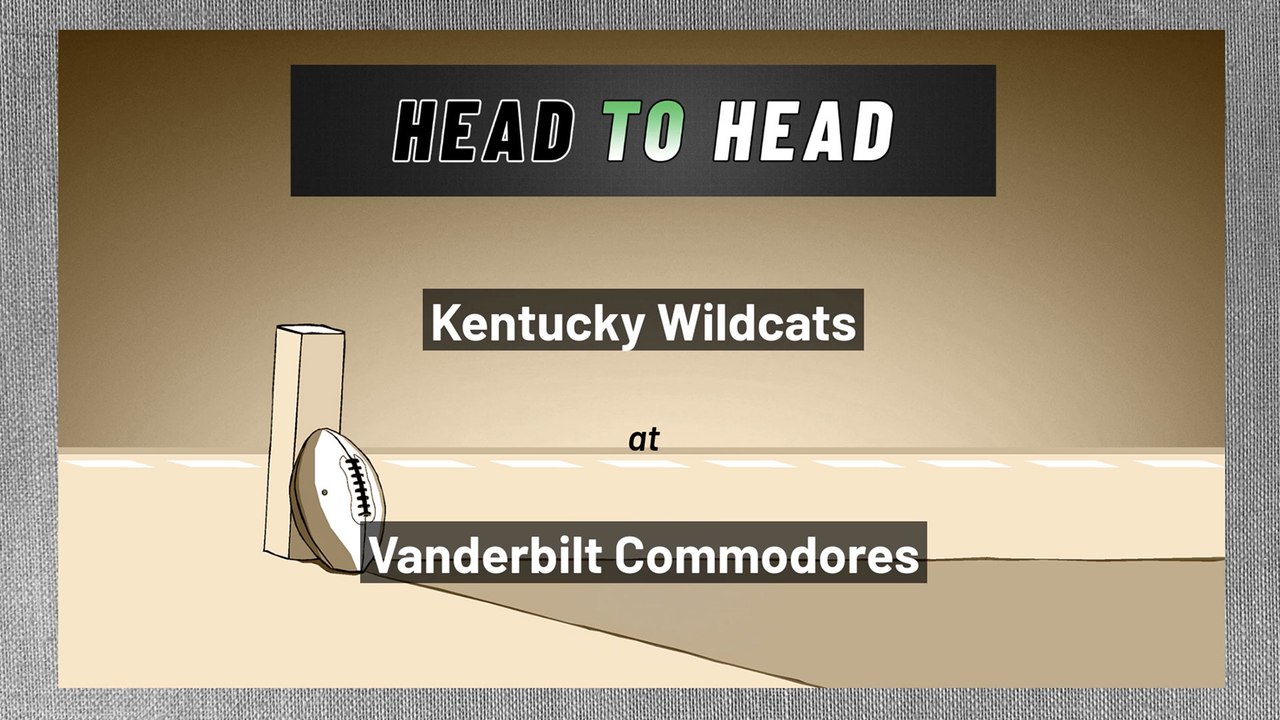 Kentucky Wildcats at Vanderbilt Commodores: Spread