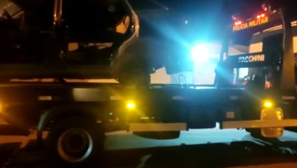 Carro tomado em assalto é encontrado no Bairro Periolo em Cascavel