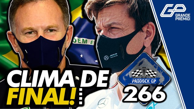 FÓRMULA 1 EM SP MERCEDES E RED BULL SE CUTUCAM Paddock GP #266