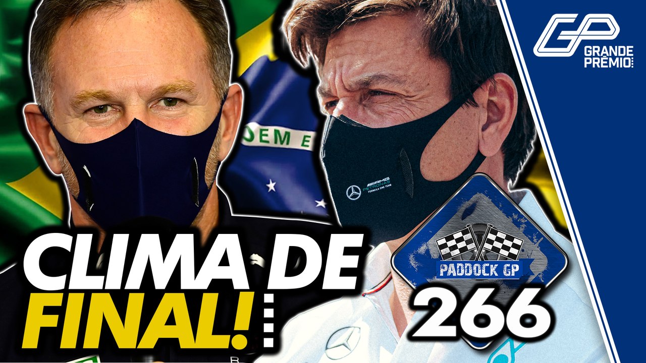 FÓRMULA 1 EM SP MERCEDES E RED BULL SE CUTUCAM Paddock GP #266