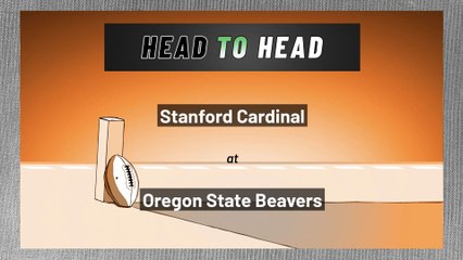 Stanford Cardinal at Oregon State Beavers: Over/Under
