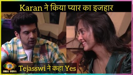 Karan ने किया प्यार का इजहार तो Tejasswi ने कहा Yes | #TejRan हुए एक | Bigg Boss 15 Live Update