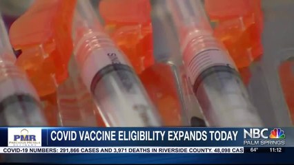 California Vaccine Eligibility Expands